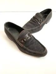 GUCCI  グッチ  GG柄  ホースビットローファー