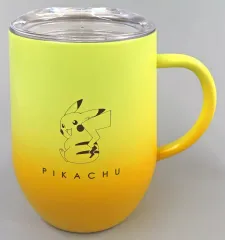 【中古】マグカップ･湯のみ ピカチュウ グラデーション蓋つきステンレスマグ 「ポケットモンスター」