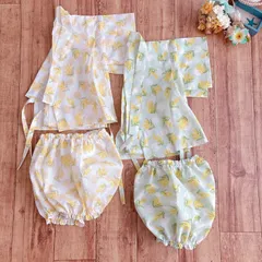 baby✭甚平✭ドット＆ミモザ