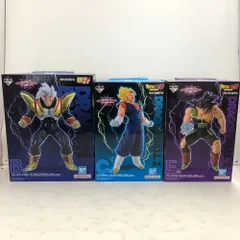 02w11388 一番くじ ドラゴンボール VSオムニバスアルティメット フィギュア 3点セット B賞 スーパーベビー2 / C賞 超ベジット / E賞 バーダック ※未開封品 【中古品】