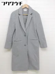 ◇ EGOIST エゴイスト 長袖 チェスターコート サイズ 1 グレー レディース  【中古】 【1112100003559】