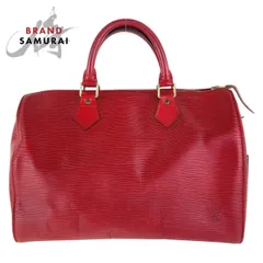 LOUIS VUITTON ルイヴィトン エピ スピーディ30 レッド ゴールド金具 エピレザー M43017 ハンドバッグ ボストンバッグ レディース 500684【中古】