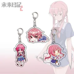 未来日記　我妻由乃　VICTORINOX　コラボ　アクリルキーホルダー 未来日記 我妻由乃 VICTORINOX コラボ アクリルキーホルダー