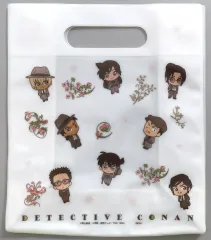 【中古】バッグ 集合(ミニキャラ) クリアバッグ 「セガ ラッキーくじ 名探偵コナン Vintage Look」 D賞