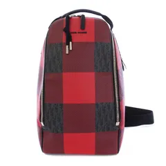 ディオールオム Dior HOMME DARK LIGHT Body Bag ダークライト ボディバッグ ショルダーバッグ チェック 赤 黒 レッド ブラック /KH ■OH ■SHのサムネイル