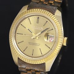 美品 LORD ELGIN スモセコ QZクォーツ 稼働品 ボーイズ