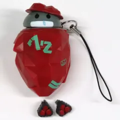 【中古】キーホルダー レッド 「みのむし戦車(タンク)」