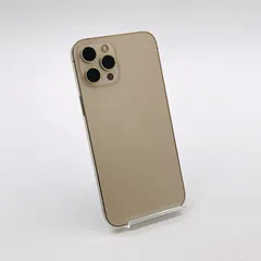 【全額返金保証】【最速発送】Apple iPhone 12 Pro Max 256GB ゴールド au 白ロム 81% 美品 動作確認済