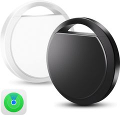 AirTag対応 紛失防止タグ 2個セット GPS追跡 スマートトラッカー