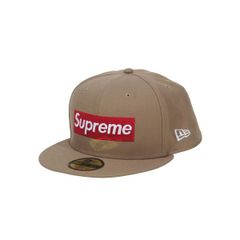 Supreme ベージュ ワークキャップ Supreme SUPREME シュプリーム 24AW Jerseys Box Logo New Era