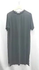 ◇ ⊂ BEAUTY&YOUTH ビューティ&ユース UNITED ARROWS 半袖 マキシ ワンピース サイズM ブラック レディース E  【1410100059959】