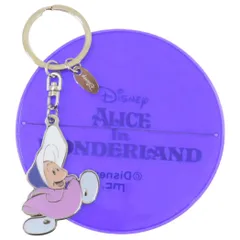 【メール便】ふしぎの国のアリス キーリング PVCケース入りキーホルダー ヤングオイスター ディズニー マリモクラフト プレゼント ケース付き キャラクター グッズ 