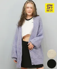 【ムラスポ公式】新品 ROXY ロキシー ニット セーター カーディガン レディース ロング シンプル ロゴ MY HEART ウィメンズ カーディガン RSR254602T