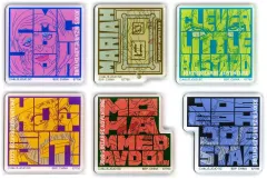 【中古】マグネット・磁石 全6種セット マライアのアクリルマグネット 「一番くじ ジョジョの奇妙な冒険 スターダストクルセイダース -STAND RUSH!-」 I賞