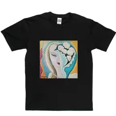 【輸入新品レア】DEREK AND THE DOMINOS - LAYLA BLACK Gildan Ultra Cotton デレクアンドドミノスTシャツ エリッククラプトンtシャツ