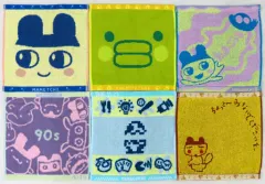 【中古】タオル・手ぬぐい 全6種セット ハンドタオル 「一番くじ たまごっち～祝!こらぼれーしょん～」 E賞