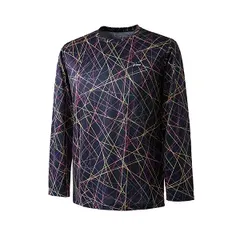 【新品】【Lサイズのみ】 prince(プリンス) メンズ ユニセックス ロングスリーブシャツ 吸汗速乾 長袖 テニス ロングスリーブシャツ ラケットスポーツ テニス バドミントン パドルテニス ネイビーMF3022-127-L