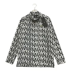 1PIU1UGUALE3 GOLF - S/S MOCK NECK ALL LOGO MIX | モックネック | Tシャツ | ホワイト | メンズ  | ゴルフウェア | VINCITORE GOLF（ヴィンチトーレ ゴルフ）