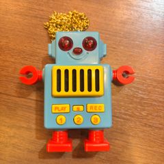 ママレードボーイ　ロボット型ボイスメモ 昭和レトロ フィギュア 当時物 ロボット ママレードボーイ ロボット型ボイスメモ 昭和レトロ フィギュア