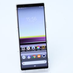 【美品】Softbank SIMフリー Xperia 5 901SO グレー
