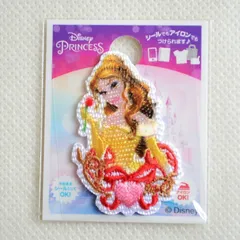 ワッペン アイロン ディズニー プリンセス 美女と野獣 ベル ミニ シール D01Y2623 アイロン ブランド 通販 アップリケ ブレザー シャツ エンブレム アルファベット イニシャル ミリタリー 入園 名前 キャラクター