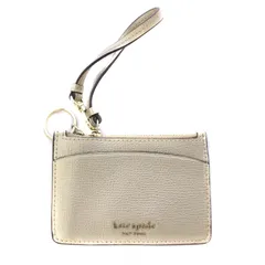 ケイトスペード KATE SPADE カードケース パスケース 名刺入れ キーリング レザー ゴールド /BMのサムネイル