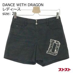 DANCE WITH DRAGON ダンスウィズドラゴン ショートパンツ ブラック系 2 [240101066618]#