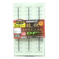 新品 がまかつ(Gamakatsu) トリプルフック T1 競技SP DFキープ 3本錨 バリューパック 27組 A158 60045