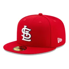 ニューエラ 59FIFTY MLBオンフィールド セントルイス・カージナルス ゲーム スカーレット 1個 New Era ACPERF STLCAR GM 23J ST. LOUIS CARDINALS