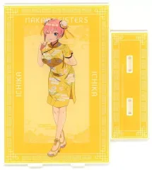 【中古】アクリルスタンド・アクリルパネル 中野一花 BIGアクリルスタンド 「映画 五等分の花嫁 描き下ろしイラスト チャイナドレスver. 当たり付き一撃缶バッジコレクション」 あたり景品