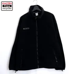 90s USA製 vintage Columbia フリースジャケット メンズ 表記Lサイズ