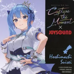 ホロライブ　JOYSOUND コースター　星街すいせい　ホログラム ホロライブ コースター 大空スバル ホログラム レア JOYSOUND
