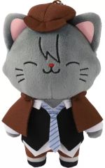[중고] 봉제인형 마스코트 봉제인형 배지 에도가와 란호 withCAT 아이 마스크 봉제인형 키 체인 [문호 스트레이독스]