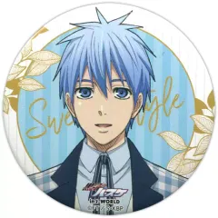 【中古】バッジ・ピンズ(キャラクター) 黒子テツヤ 56mm缶バッジ 「黒子のバスケ J-WORLD Collection Sweets Style Ver.Tetsuya Kuroko」 ミニアトラクション マネージャーのお仕事 バスケ賞