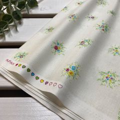 Yu095◇2.0m◇コットン100%◇A◇鷲沢玲子◇flowerBouquet