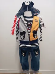 ミキハウス80　ダブルビー人気コーデセット