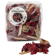 STÖRTSKÖN ストールトショーン 香り付きポプリ, ベリー/レッド IKEA