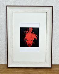 アンディ・ウォーホル☆デッドストック限定１枚◎新品額付☆マット付ポストカードフレーム◇Andy Warhol☆A4サイズ程度☆25