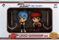 【中古】トレーディングフィギュア 黒子テツヤ＆火神大我 「一番くじ 黒子のバスケ ～日本一にします～」 ラストワン賞 きゅんキャラセット 