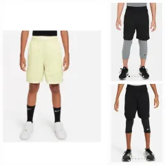 NIKE ナイキ Pro Big Kids' (Boys') バスケット タイツ + バスケット ショーツ