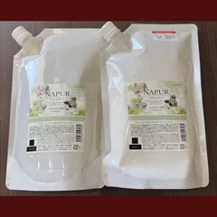 NAPUR ナピュール ナチュラルエアリーシャンプー ＆トリートメント つめかえ用 700mL/600g