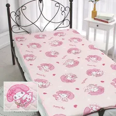 【2007年製】サンリオ　ハローキティ　敷きパッド　シーツ　夏　浮き輪　サマー 2007年製】サンリオ ハローキティ 敷きパッド シーツ 夏 浮き輪