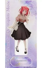 【中古】アクリルスタンド・アクリルパネル 中野二乃 描き下ろしBIGアクリルスタンド 「映画 五等分の花嫁 POP UP SHOP Summer Festival in ロフト」