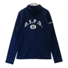 サイズ：S CALLAWAY キャロウェイ  裏起毛 ハイネック 長袖Tシャツ  ネイビー系 [240101481851] ゴルフウェア レディース ストスト