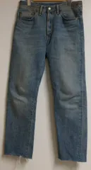LEVI’S 【リーバイス】デニム ジーンズ メンズ W31 サイズ ブルー おしゃれ おすすめ 人気 古着 ダメージ加工