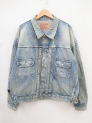 SAINT MICHAEL×BerBerJin セントマイケル/ベルベルジン SM-A23-0000-C17 23AW BJ_DENIM JKT/DAMAGE デニムジャケット　42