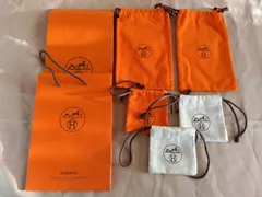 エルメス HERMES 保存袋 巾着袋 5枚セット