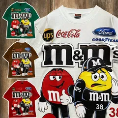 m&m's レーシング シャツ 90s m&m's ピットクルー ナスカー レーシングチーム Tシャツ XXL