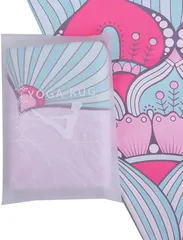 Mahila.Kura ヨガラグ 滑らない ホットヨガ ヨガタオル ヨガラグタオル 軽い マイクロファイバー 04pink-flower( pink-flower)