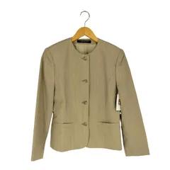 ブルックスブラザーズ BROOKS BROTHERS 80S ノーカラーテーラードジャケット レディース  9ARのサムネイル